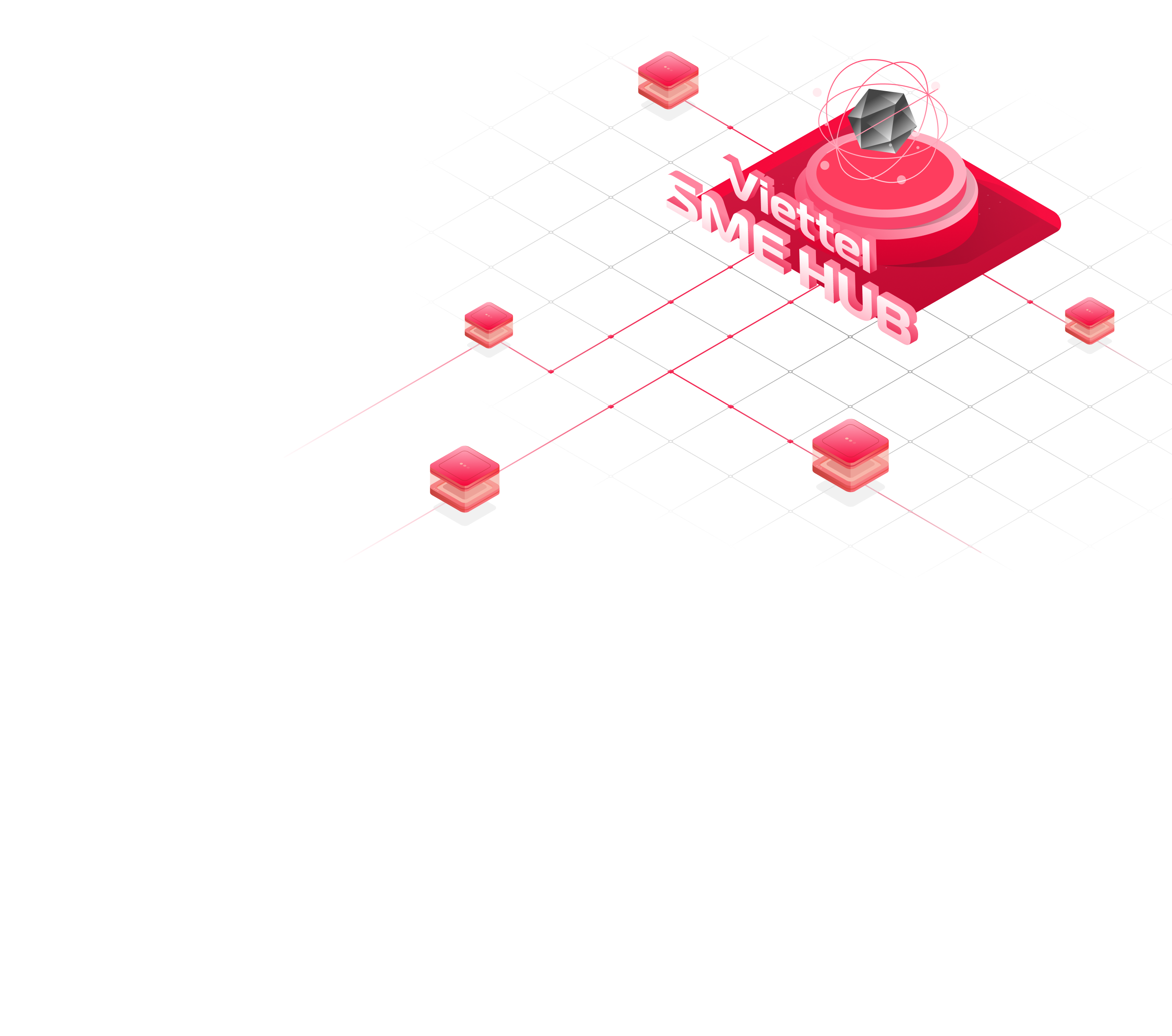Idea orientation network map background